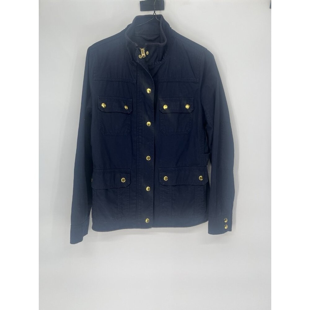 J. Crew Womens Relaxed Boyfriend Field Jacket Navy - Size Small‎